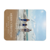 Magnet Flexible Photo de famille classique Noël (Horizontal)