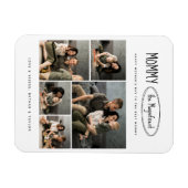 Magnet Flexible Photo de famille de la fête des mères personnalisé (Horizontal)