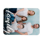 Magnet Flexible Photo de famille moderne (Horizontal)