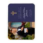 Magnet Flexible Photo de garçon de la Première Sainte Communion mo (Vertical)