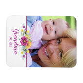 Magnet Flexible Photo de la nouvelle grand-mère élégante (Horizontal)