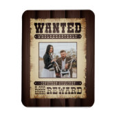 Magnet Flexible Photo de l'affiche occidentale Recherchée (Vertical)