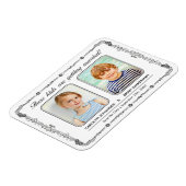 Magnet Flexible Photo de l'ancienne école Enregistrer l'aimant de (Côté Gauche)