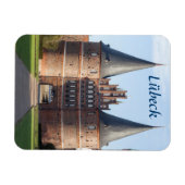 Magnet Flexible Photo de Lübeck Holstentor Gate (Horizontal)