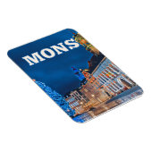 Magnet Flexible Photo de Mons Belgique Vintage (Côté Droit)