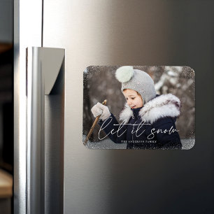 Magnet Flexible Photo de neige