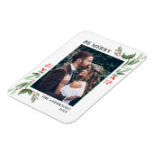 Magnet Flexible Photo de Noël Holly Berry (Côté Gauche)