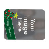 Magnet Flexible Photo de Noël personnalisée (Horizontal)