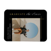Magnet Flexible Photo de remise de diplôme moderne (Horizontal)