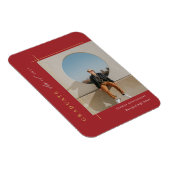 Magnet Flexible Photo de remise de diplômes moderne (Côté Droit)