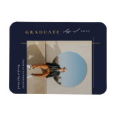 Magnet Flexible Photo de remise de diplômes moderne (Horizontal)