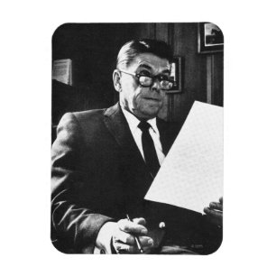 Magnet Flexible Photo de Ronald Reagan