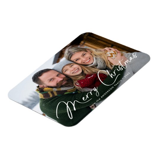 Magnet Flexible Photo de script de signature moderne (Côté Gauche)