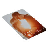 Magnet Flexible Photo de script minimaliste blanc moderne (Côté Droit)