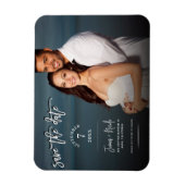 Magnet Flexible Photo de script moderne tendance Enregistrer la da (Vertical)