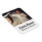 Magnet Flexible Photo de Soeurs mignonnes (Côté Droit)