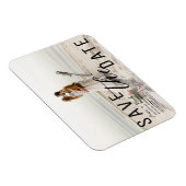 Magnet Flexible Photo de superposition blanche Enregistrer le Mari (Côté Droit)