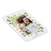 Magnet Flexible Photo de vacances des baies rouges vertes (Côté Droit)