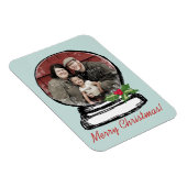 Magnet Flexible Photo du Globe de neige de Noël (Côté Droit)