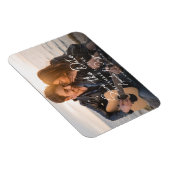 Magnet Flexible Photo - Écriture manuscrite Horizontale Save the D (Côté Droit)