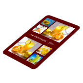 Magnet Flexible Photo Famille Modèle Collage (Côté Gauche)