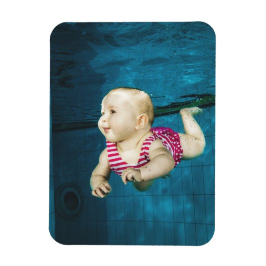 Magnet Flexible Photo Family Keepsaké Modèle Créer votre propre (Vertical)