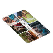 Magnet Flexible Photo mariée et brillante de couple marié et marié (Côté Droit)