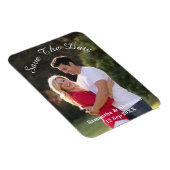 Magnet Flexible Photo Moderne Enregistrer La Date (Côté Droit)