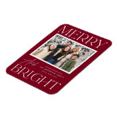 Magnet Flexible Photo moderne Joyeuse et brillante (Côté Gauche)