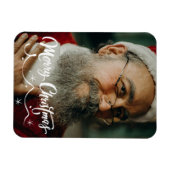 Magnet Flexible Photo moderne Joyeux Noël (Horizontal)