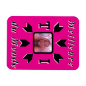 Magnet Flexible Photo personnalisable "Meilleure TOI du Monde"  (Horizontal)