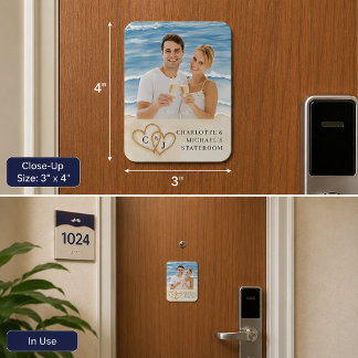 Magnet Flexible Photo personnalisé de porte de croisière sur mesur