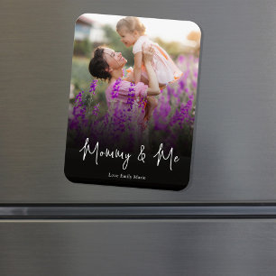 Magnet Flexible Photo personnalisé Simple Maman et moi sur mesure