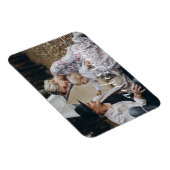 Magnet Flexible Photo personnalisée avec nom de famille et année d (Côté Droit)