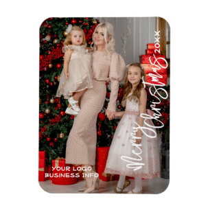 Magnet Flexible Photo personnalisée Cartes de visite, vacances de
