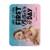 Magnet Flexible Photo personnalisée de ma première fête des mères (Vertical)