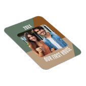 Magnet Flexible Photo personnalisée de notre Première Maison (Côté Droit)