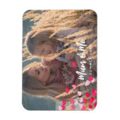 Magnet Flexible Photo Personnalisée Écriture Moderne Écrits Éparpi (Vertical)