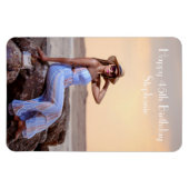 Magnet Flexible Photo personnalisée Joyeux anniversaire (Horizontal)