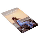 Magnet Flexible Photo personnalisée Joyeux anniversaire (Côté Droit)