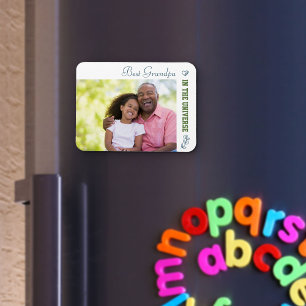 Magnet Flexible Photo personnalisée - Meilleur grand-père dans l