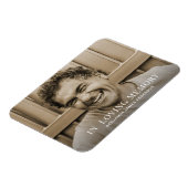 Magnet Flexible Photo personnalisée Mémorial ou funérailles (Côté Gauche)