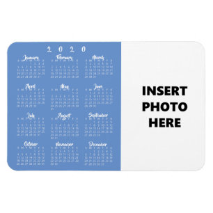Magnet Flexible Photo personnalisée Modèle magnétique du calendrie