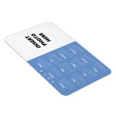 Magnet Flexible Photo personnalisée Modèle magnétique du calendrie (Côté Droit)