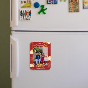 Magnet Flexible Photo personnalisée Nouvel An chinois 2024