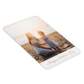 Magnet Flexible Photo personnalisée Script Happy Mother's Day (Côté Droit)