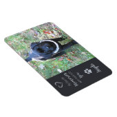 Magnet Flexible Photo pour animaux de compagnie - Photo pour chien (Côté Droit)