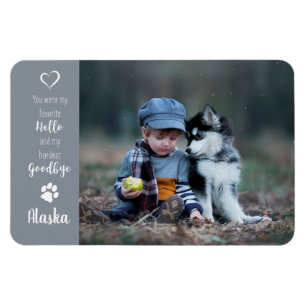 Magnet Flexible Photo pour animaux de compagnie - Photo pour chien