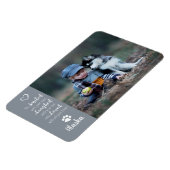 Magnet Flexible Photo pour animaux de compagnie - Photo pour chien (Côté Gauche)