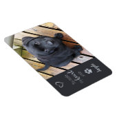 Magnet Flexible Photo pour animaux de compagnie - Photo pour chien (Côté Droit)